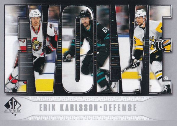 insert karta ERIK KARLSSON 23-24 SP Authentic Evolve číslo E-24